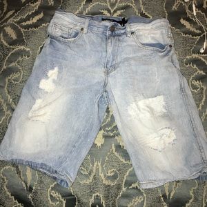 Light blue cotton on jean shorts!!